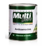 Pintura anticorrosiva blanca para metales y protección contra el óxido Multitonos.